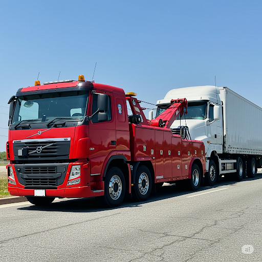 Heavy-duty towing service
